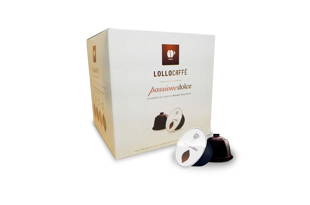 Capsula Lollo Caffè Compatibili con Macchine Nescafè Dolce Gusto Miscela  Oro conf. 96 pz